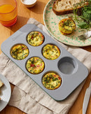 6c Nonstick Ceramic Muffin Pan - Perracotta