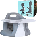 Baby Floor and Booster Seat - Grey