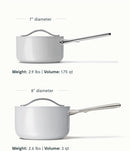 Sauce Pan - Gray - 2 Quart