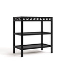 Changing Table with Water-Resistant Changing Pad - Black