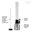 Beer and Beverage Tower - Silver