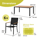 Dining Table Set | Modern, Easy & Durable