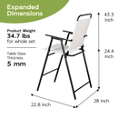 Abba Patio Outdoor 3-Piece Bistro Set