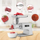 Meat Grinder, 2500W Electric Food Grinder Sausage Stuffer and Grinder with 3 Size Plates, Sausage Tube & Kubbe Kits
