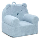 Faux Shearling Bear Chair - Powder Blue