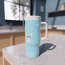 24oz Stainless Steel Vacuum Tumbler with Slide Lid - Blue
