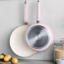 Rio Advanced 2pc 10" and 12" Ceramic Nonstick Fry Pan Set - Pink
