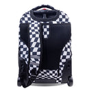 Laptop Rolling Backpack - Wavy Checkers