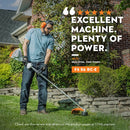 Stihl FS 56 R C-E Straight Shaft Trimmer, 27.2cc Engine