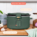 4 Qt Digital Slow Cooker - Thyme Green
