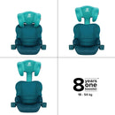 Everett NXT High-Back Booster - Blue Razz Ice