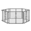 2-in-1 Super Wide Baby Gate and Play Yard, Ages 6 to 24 Months, 192 Inch