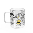 Double Wall Glass Mug - Charlie Brown