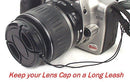 Dot Line 62mm Lens Cap w/ Leash