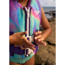 Youth Girls Watercolor Kids' Life Jacket Vest - Purple: Youth 50-90 lbs