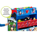 Delta Children Mickey Mouse 6 Bin Toy Organizer