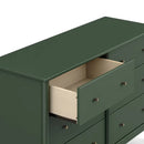 Frem 6-Drawer Dresser - Forest Green