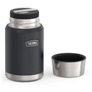 24oz Stainless Steel Food Storage Jar with Spoon - Granite