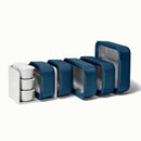 14-piece Glass Food Storage Set - Navy
