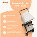 Sport T13 Lightweight Compact and Foldable Stroller, Pushchair - Beige