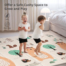 Extra Large Foldable Baby Play Mat - Bear, Jungle, Party
