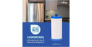 Replacement Refrigerator Water Filter - White
