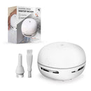 Desktop Cordless Handheld Vacuum White