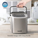 Quick Cube Ice Machine, 26lbs/24hrs Portable Countertop Bullet Cubed Ice Maker