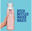 Brita Premium 26oz Water Bottle With Filter - Blush Pink