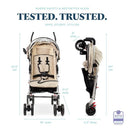 Lightweight Baby Stroller - Tan