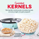 6qt SmartStore Stirring Popcorn Maker - Aqua