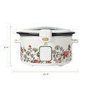 Digital Slow Cooker - Wildflower White