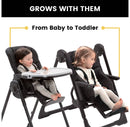 Classic Convertible 2-In-1 High Chair - Black