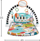 Baby Playmat Glow and Grow Kick & Play Piano Gym - Blue