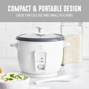 1.5qt Rice Cooker - White