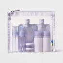 8pc Travel Toiletry Set - Portable Beauty Tool Set
