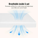 Breathable 2-In-1 Foam Core Crib and Toddler Bed Mattress, 5 Inch
