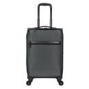 Softside Carry On Spinner Suitcase - Gray Heather