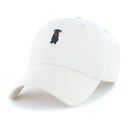 Adult Cotton Baseball Hats - Khaki: Woven Adjustable Dog Pattern Design