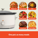 6.0 Qt Manual Slow Cooker - Oatmilk