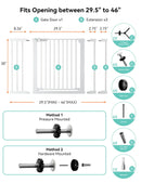 Tall Baby Gate for Stairs Doorways