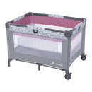 Nursery Den Playard With Rocking Cradle - Daisy Pink