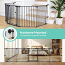 Extra Wide Baby Gate - Black