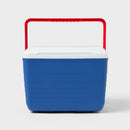 14 Cans/10qt Hard Sided Cooler - ™ Blue: 20% Recycled Plastic Material