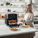 14-Quart Air Fryer Oven Rotisserie Dehydrator - Silver