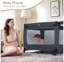4-in-1 Convertible Baby Playard - Bassinet, Diaper Changer