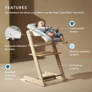 Tripp Trapp Chair with Newborn Set - Natural Wood