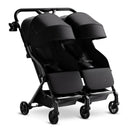 Lithe Lightweight Double Stroller - Black