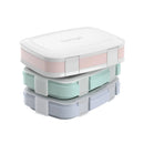 Reusable 3-Compartment Meal Prep Containers - 3 Pack