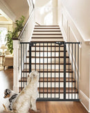 36" Tall Baby Gate - Black